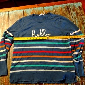 Cute Embroidered Light, Sweater Size XL